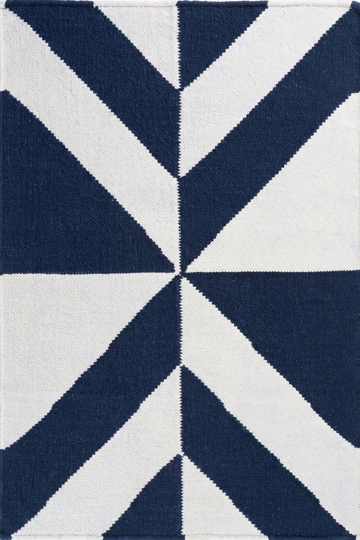 Contemporary Artisan 2x3 Ft Modern Dhurrie Rug | Handmade Wool Cotton Floor Rug for Stylish Interiors